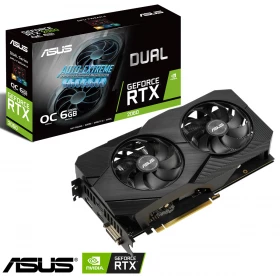 Tarjeta de Video RTX 2060 Asus Dual Evo 6Gb GDDR6 OC