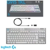Teclado Logitech Mecánico G915 TKL RGB Lightspeed GL Tactile Blanco