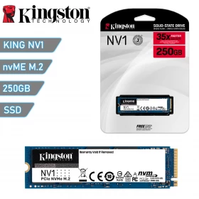 Disco sólido SSD M.2 NVMe Kingston NV1 250Gb Gen3x4 2100Mb/s