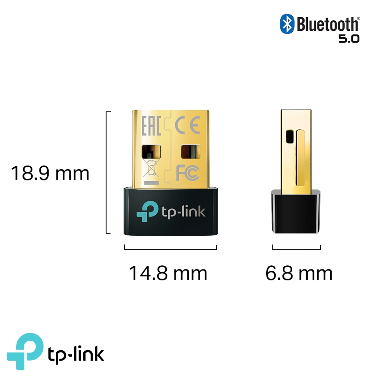 Adaptador USB Bluetooth TP-Link UB500 5.0