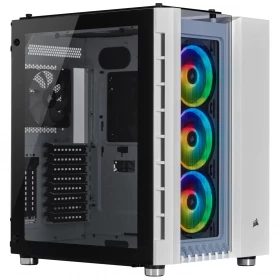 Case Corsair Crystal 680X RGB High Airflow Smart / Vidrio Templado (3) / Blanco