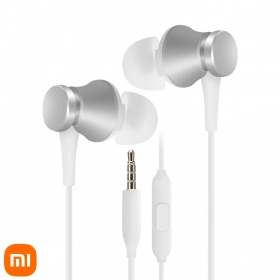 Audífonos Xiaomi Mi In Ear Basic Plata 3.5mm