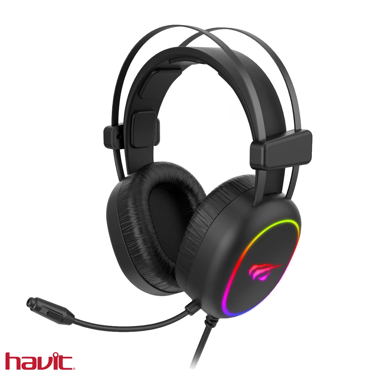 Audífonos Havit Gaming H2016D RGB