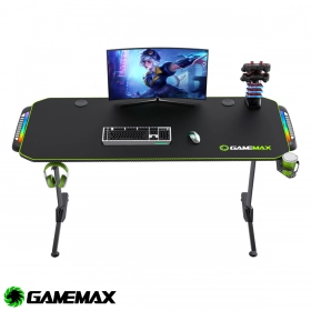 Mesa Gamer Gamemax D140 Carbón RGB (60 x 159cm)