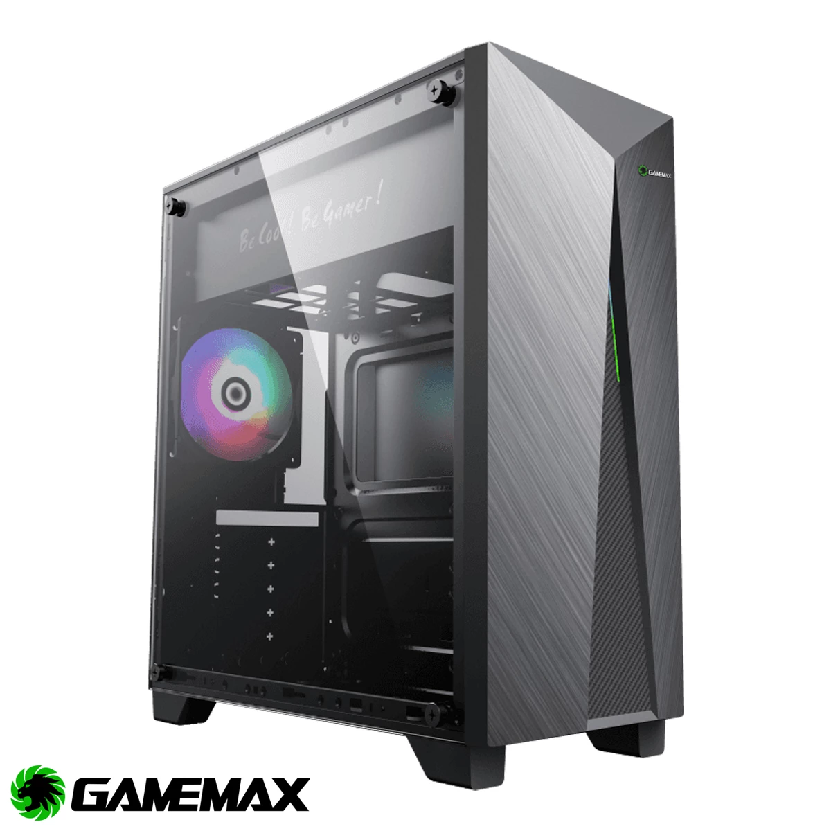 Case Gamemax Nova 6 / Vidrio templado / ARGB / 1 ventilador