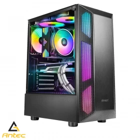 Case Antec NX250 / Vidrio templado / Sim.RGB / 1 ventilador