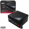 Fuente de poder 550W Azza AD-Z550 80+Bronce