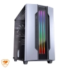 Case Cougar Gemini M / mATX / Vidrio templado / ARGB / Plata