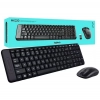 Combo de teclado y mouse Logitech MK220 Wireless 2.4GHz Español