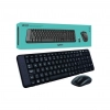 Combo de teclado y mouse Logitech MK220 Wireless 2.4GHz Español