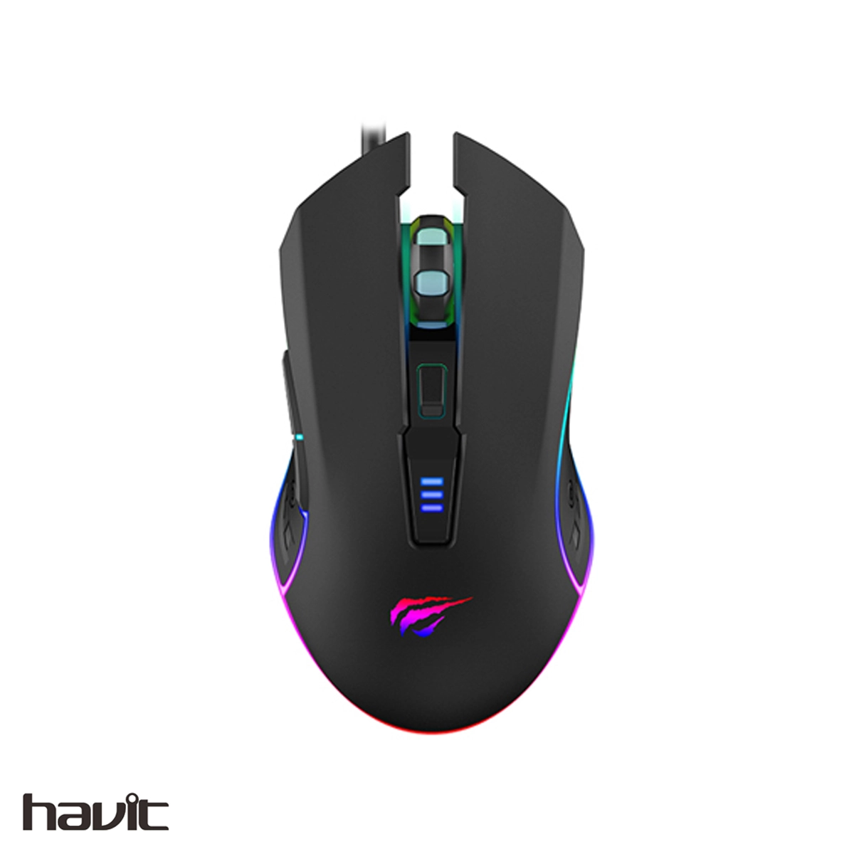 Mouse Havit MS1018 3600 DPI retroiluminado