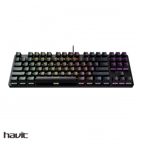 Teclado Mecanico Havit KB869l USB RGB