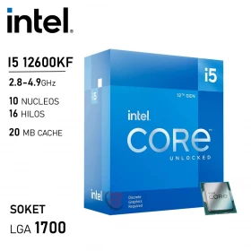 Procesador Intel Core i5 12600KF 2.8GHz LGA1700 12va