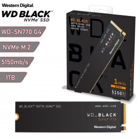 Disco sólido SSD M.2 NVMe Western Digital Black SN770 1Tb