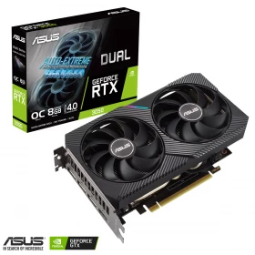 Tarjeta de Video RTX 3050 Asus Dual 8Gb GDDR6 OC PCIe 4.0