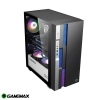 Case Gamemax Brufen C3 BW COC Vidrio templado ARGB 2 ventiladores