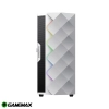 Case Gamemax White Diamond COC Vidrio templado ARGB 1 ventilador