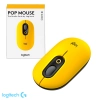 Mouse Logitech POP Blast Inalámbrico 4000 DPI Amarillo