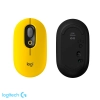 Mouse Logitech POP Blast Inalámbrico 4000 DPI Amarillo