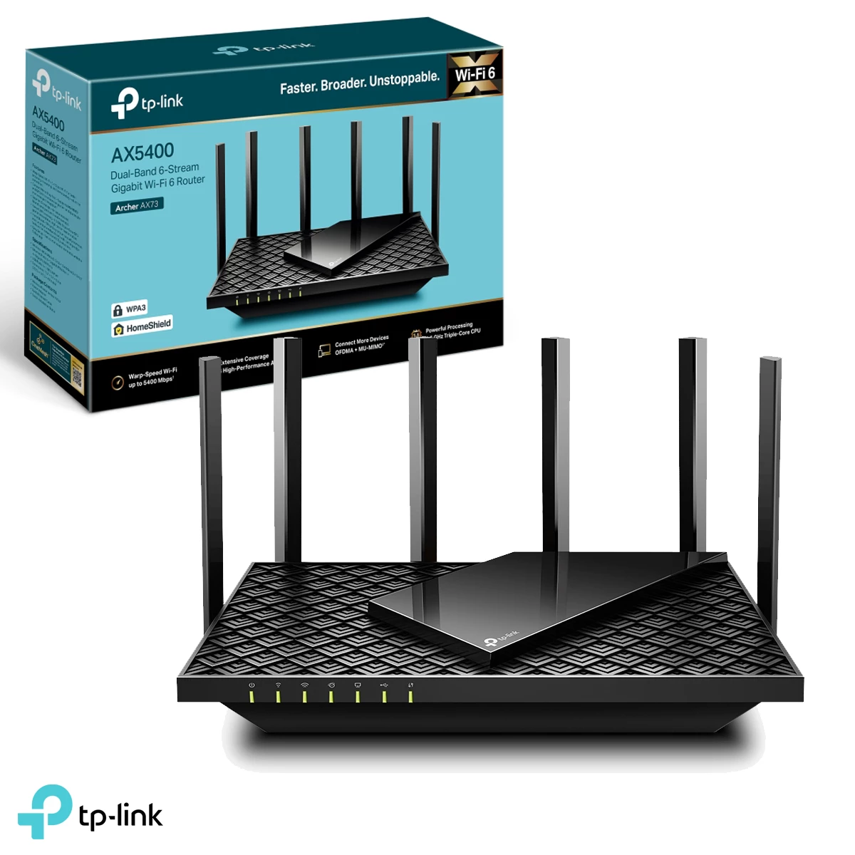 Router TP-Link AX5400 Archer AX72 USB Dual Band Wifi 6