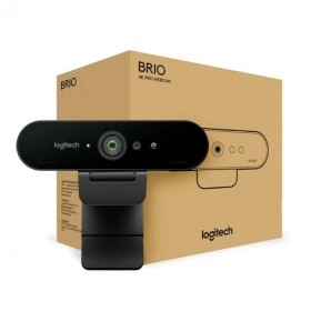 Cámara Webcam Logitech BRIO UltraHD 4K Stereo