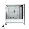 Case Corsair iCUE 4000X RGB / Vidrio templado / 3 ventiladores / Blanco