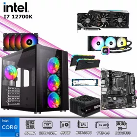 CPU Gamer Intel Core i7 12700K | 32GB DDR4 | 1TB 4.0 | RTX 3080