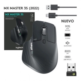 Mouse Logitech Ergonómico MX Master 3S