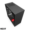 Case NZXT H510i / Vidrio templado / 2 ventiladores / Negro - Rojo
