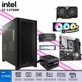 CPU Gamer Intel Core i7 12700K | 32GB DDR5 | 1TB 4.0 | RTX 4060 TI 8GB