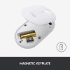 Mouse Logitech M350 Pebble Bluetooth Wireless Blanco