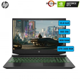 Laptop HP Gamer Ryzen 5 5600H 8Gb 256Gb NVMe GTX 1650 15.6